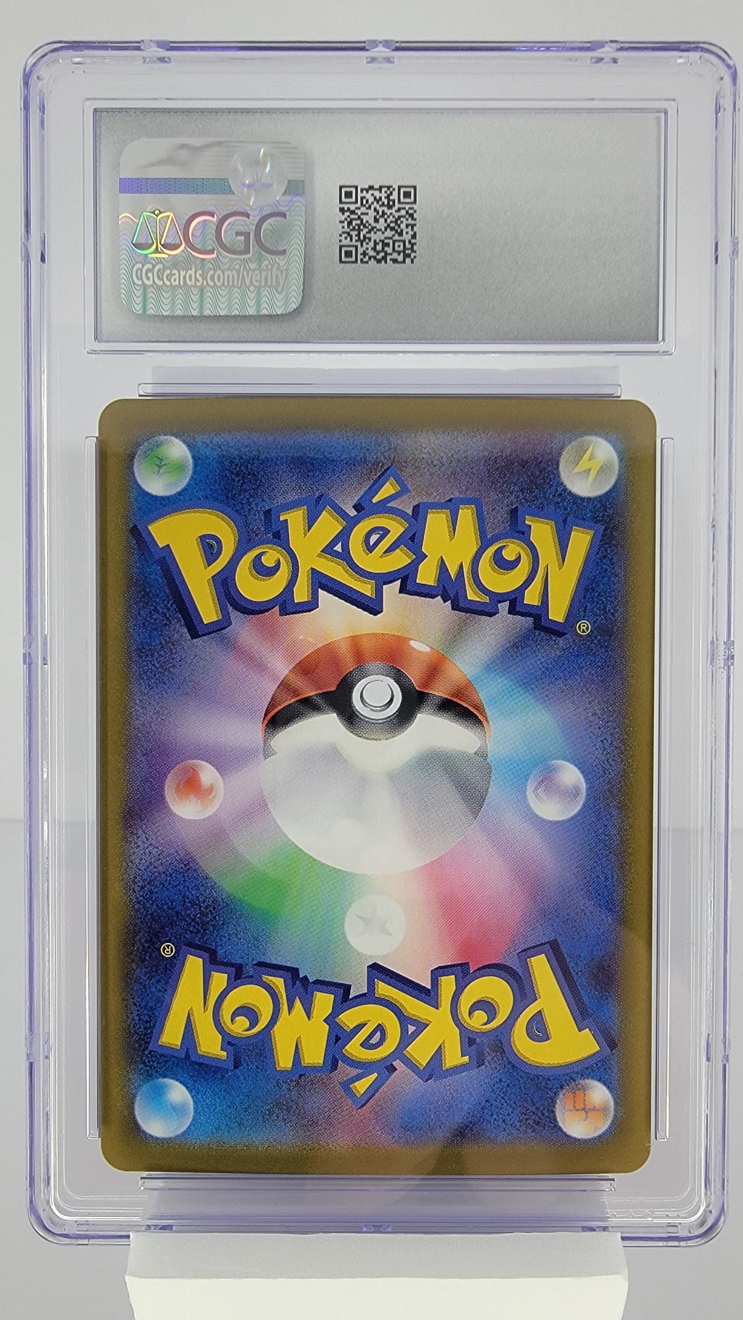 Roaring Moon ex 101/187 Sv8a: Terastal Fest Ex Holo (Japanese) CGC Gem Mint 10